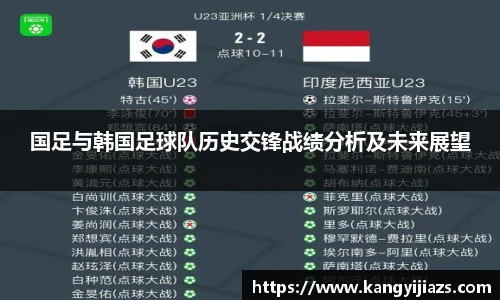 国足与韩国足球队历史交锋战绩分析及未来展望